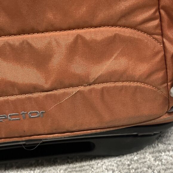 Osprey Vector Shuttle Rolling Luggage Carry On Travel Bag Large Suit Case Orange - Picture 7 of 16